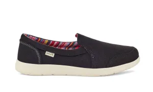 Sanuk Womens Sidewalk Surfer Lite 2 SL Black