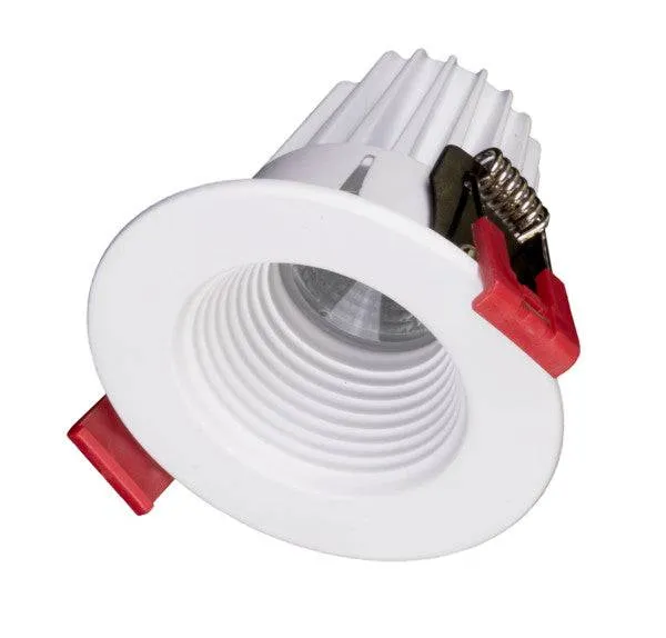 2-inch Round LED Recessed Downlight in White, 2700K