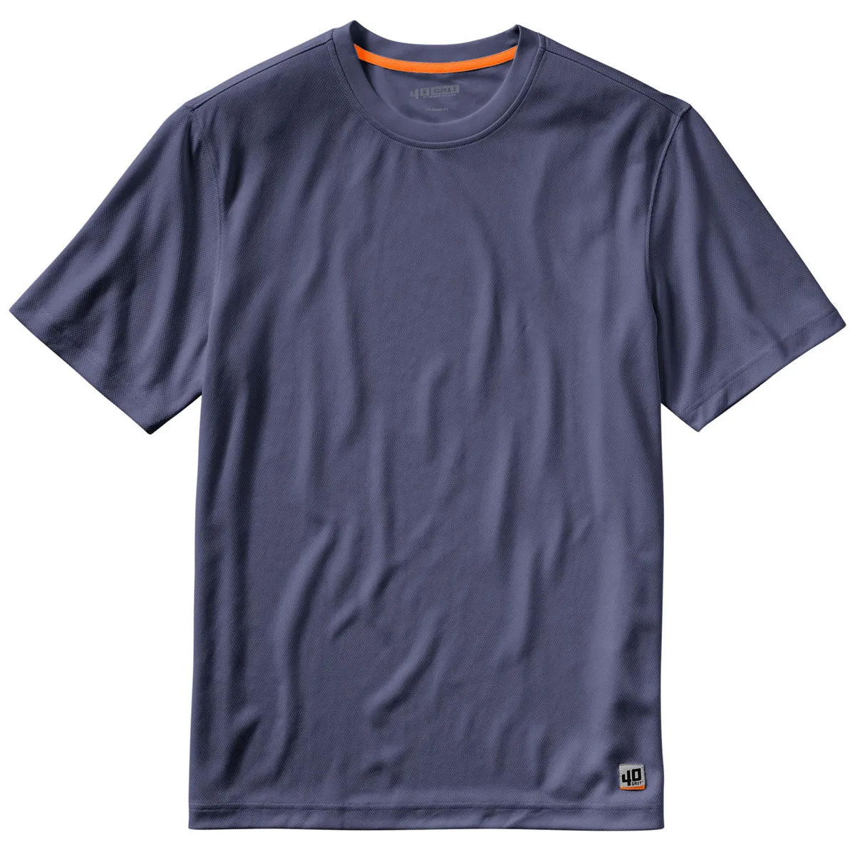 40 Grit Men's Midnight Blue Performance Relaxed Fit Pocket Tee