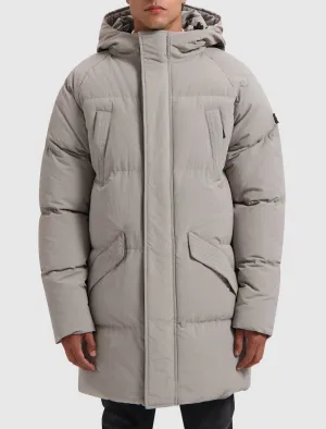 Activewear Parka | Grey Plain