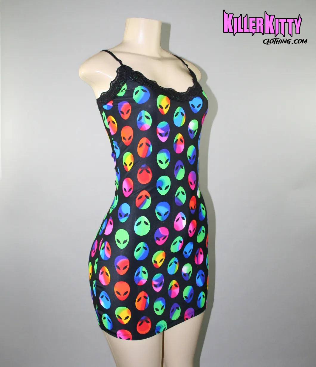 Alien Rave Slip Dress