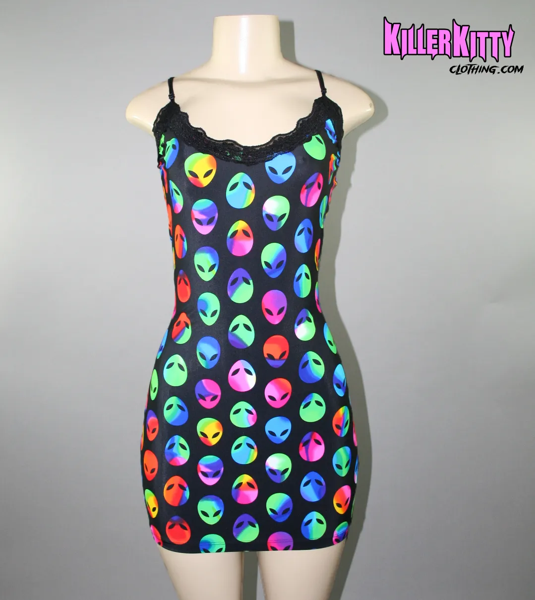 Alien Rave Slip Dress