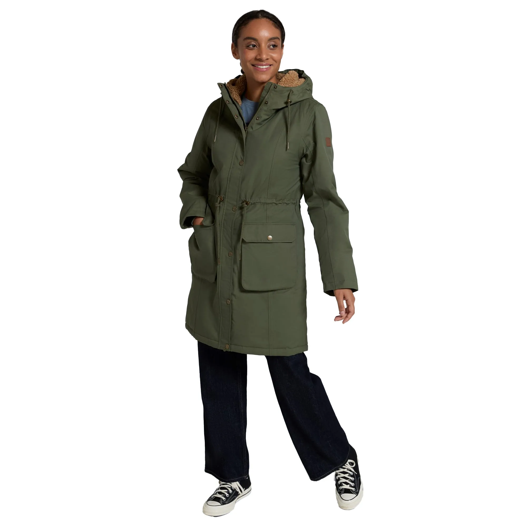 Animal Womens/Ladies Agnes Borg Lined Parka