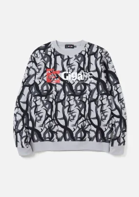 BAPE X NBHD - TRIAL CAMO GIGAPE CREWNECK