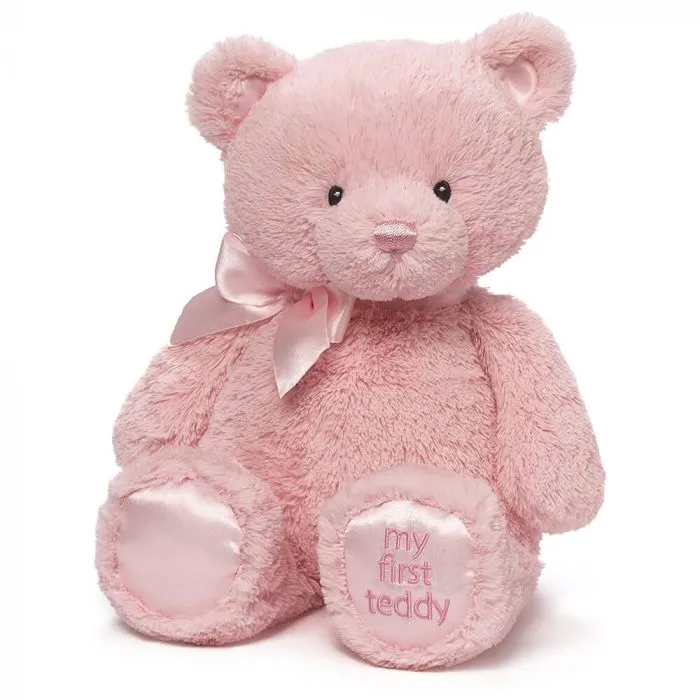 BEAR: MY FIRST TEDDY PINK - LARGE