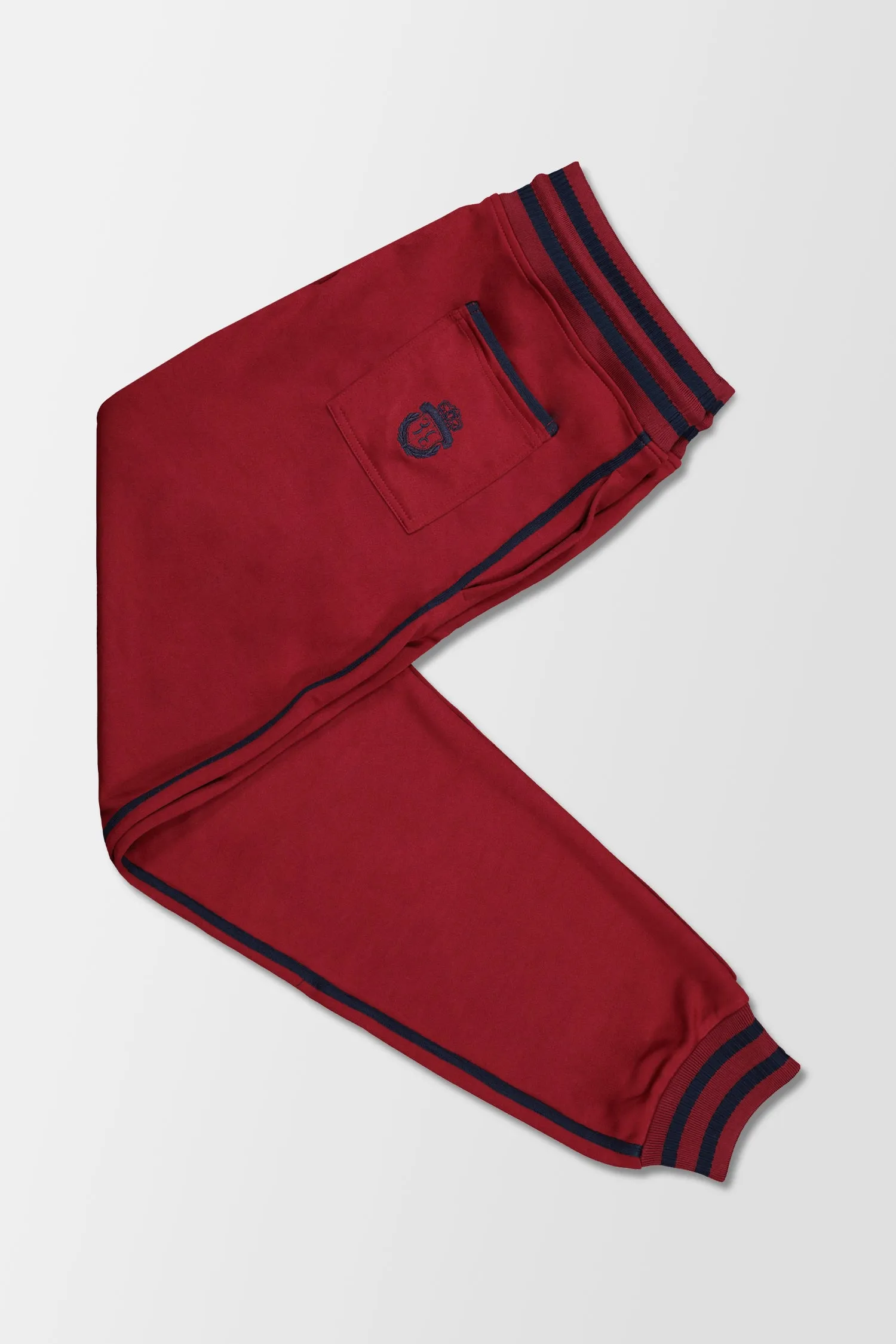 Billionaire Bordeaux Crest Tracksuit