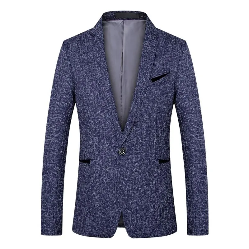 Blazer vintage un bouton tendance rétro