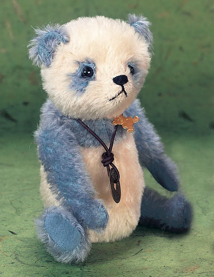 Blue Lil' Panda Bear from the Lil' Spectrum Bears