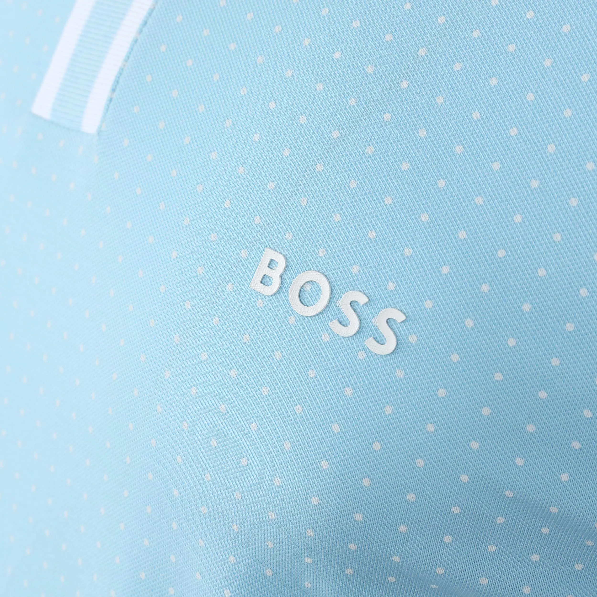 BOSS Paddy 5 Polo Shirt in Sky Blue