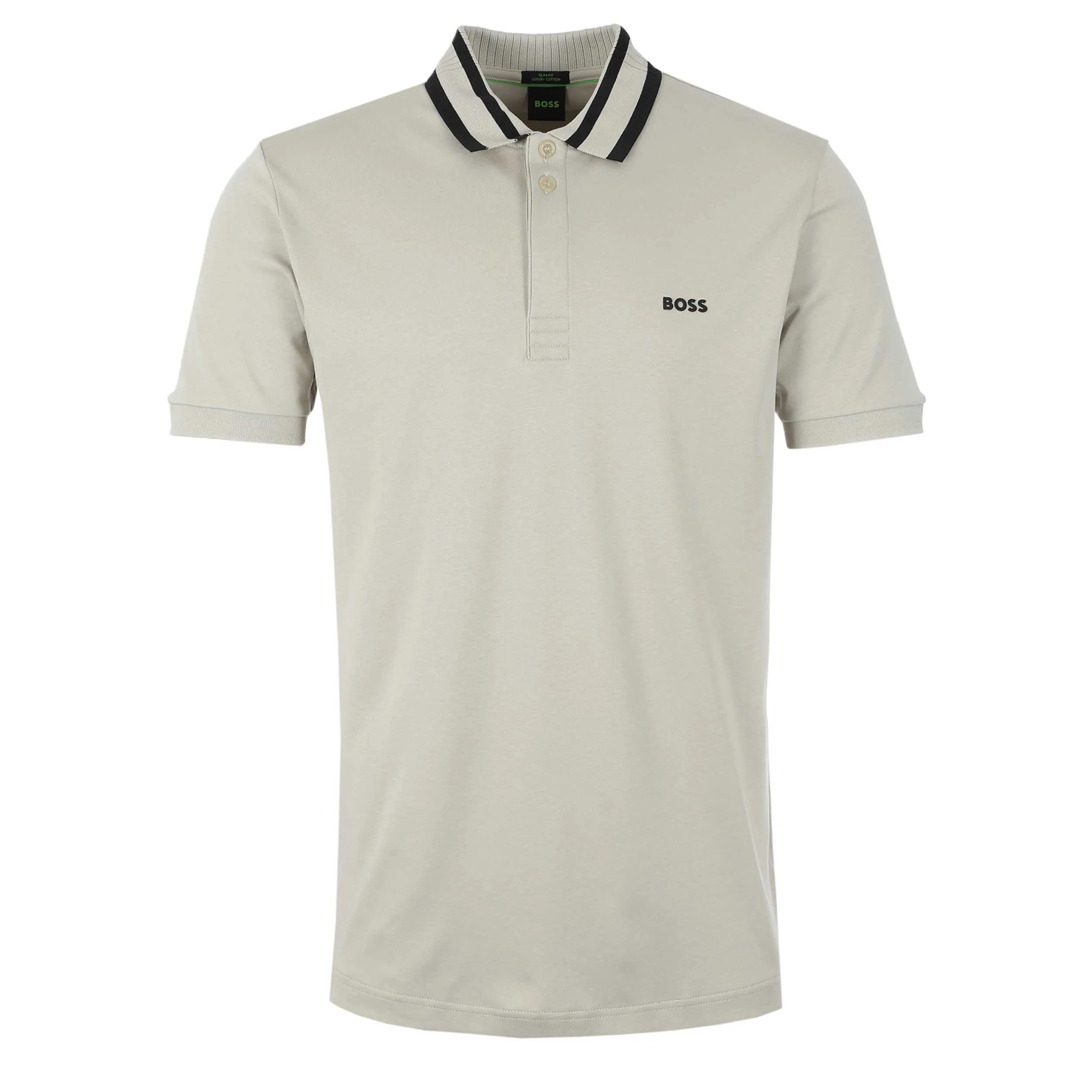 BOSS Paule Polo Shirt in Light Beige