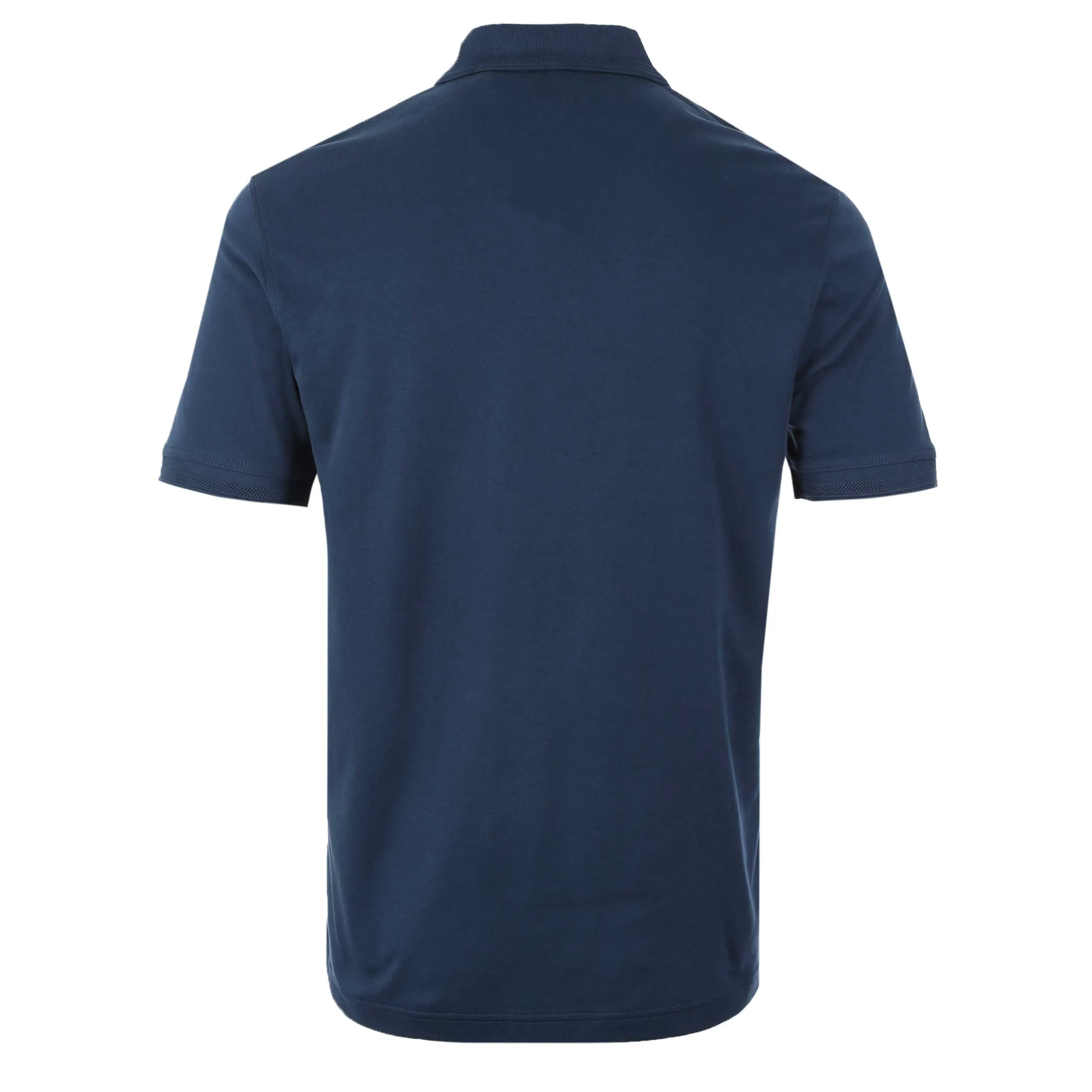 BOSS Pe Interlock Polo Shirt in Navy