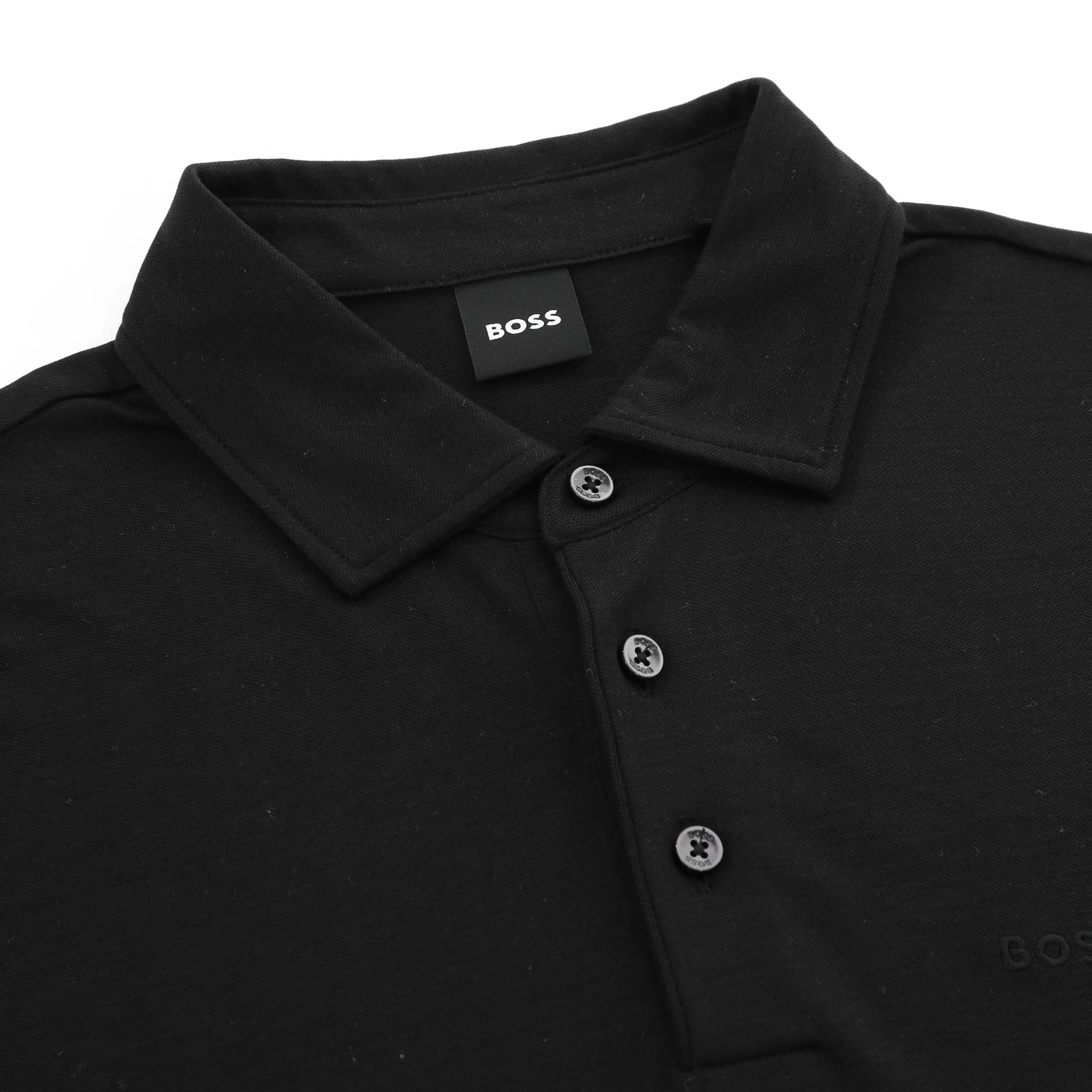 BOSS Press 55 Polo Shirt in Black