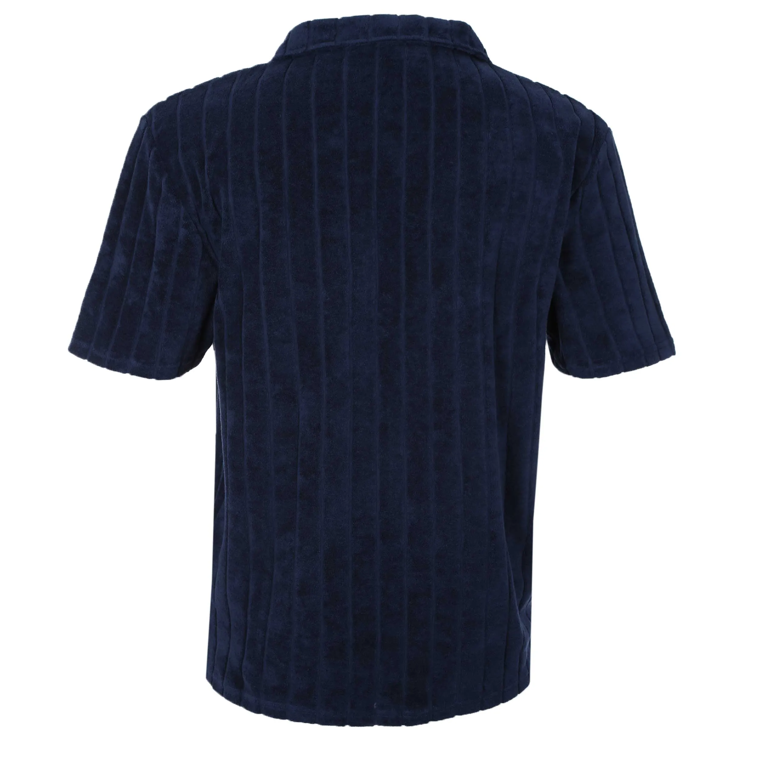 BOSS Terry Polo Shirt Polo in Navy