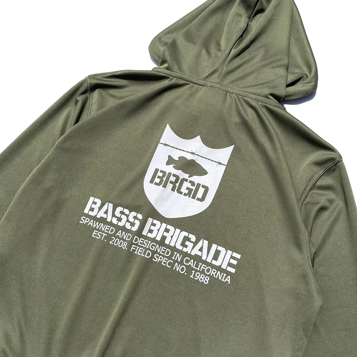 BRGD Dry Pullover Hoodie - Olive-M