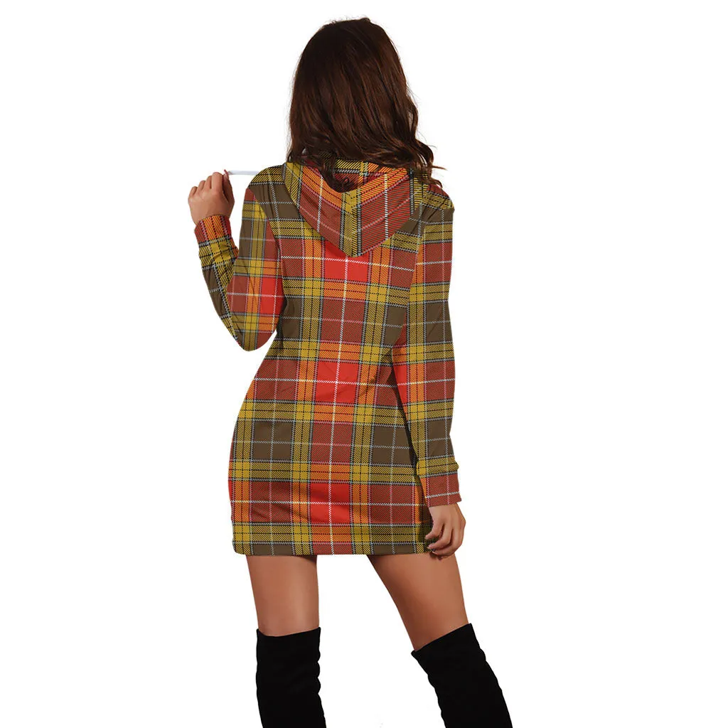 Buchanan Old Set Weathered Tartan Hoodie Dress