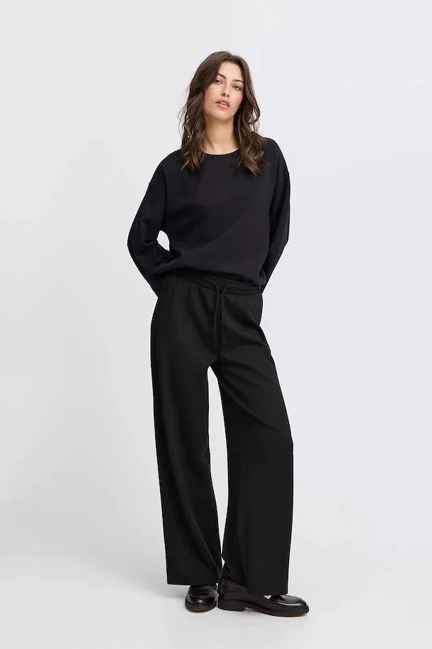 Byoung Bypusti Trousers Black