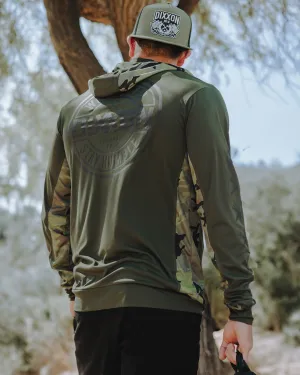 Camo UV Pullover Hoodie - OD Green