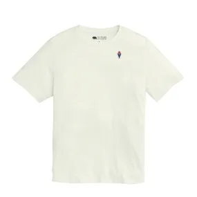 Cooperstown Feather Luxe Tee - White