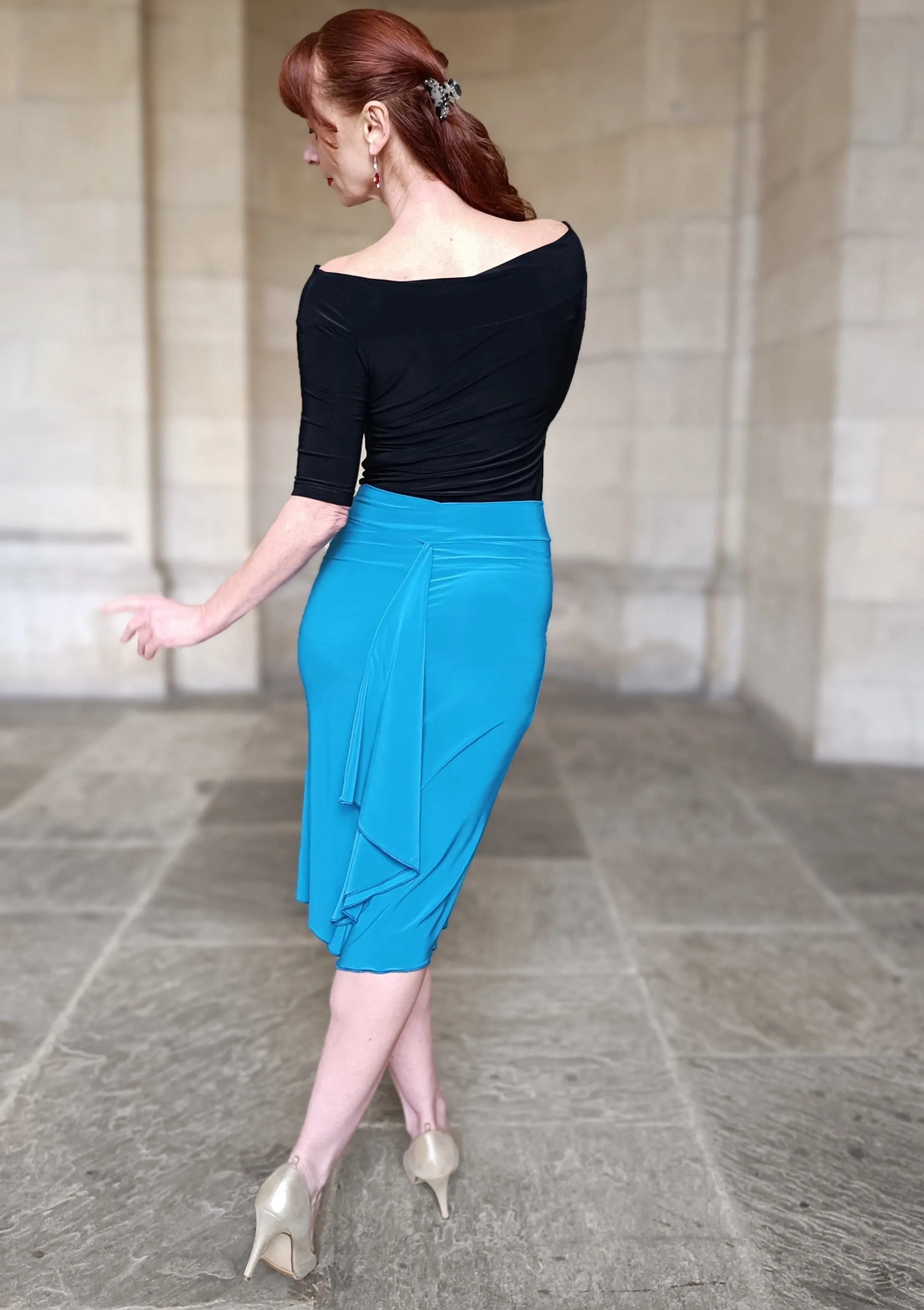 CORINA Tango fishtail skirt