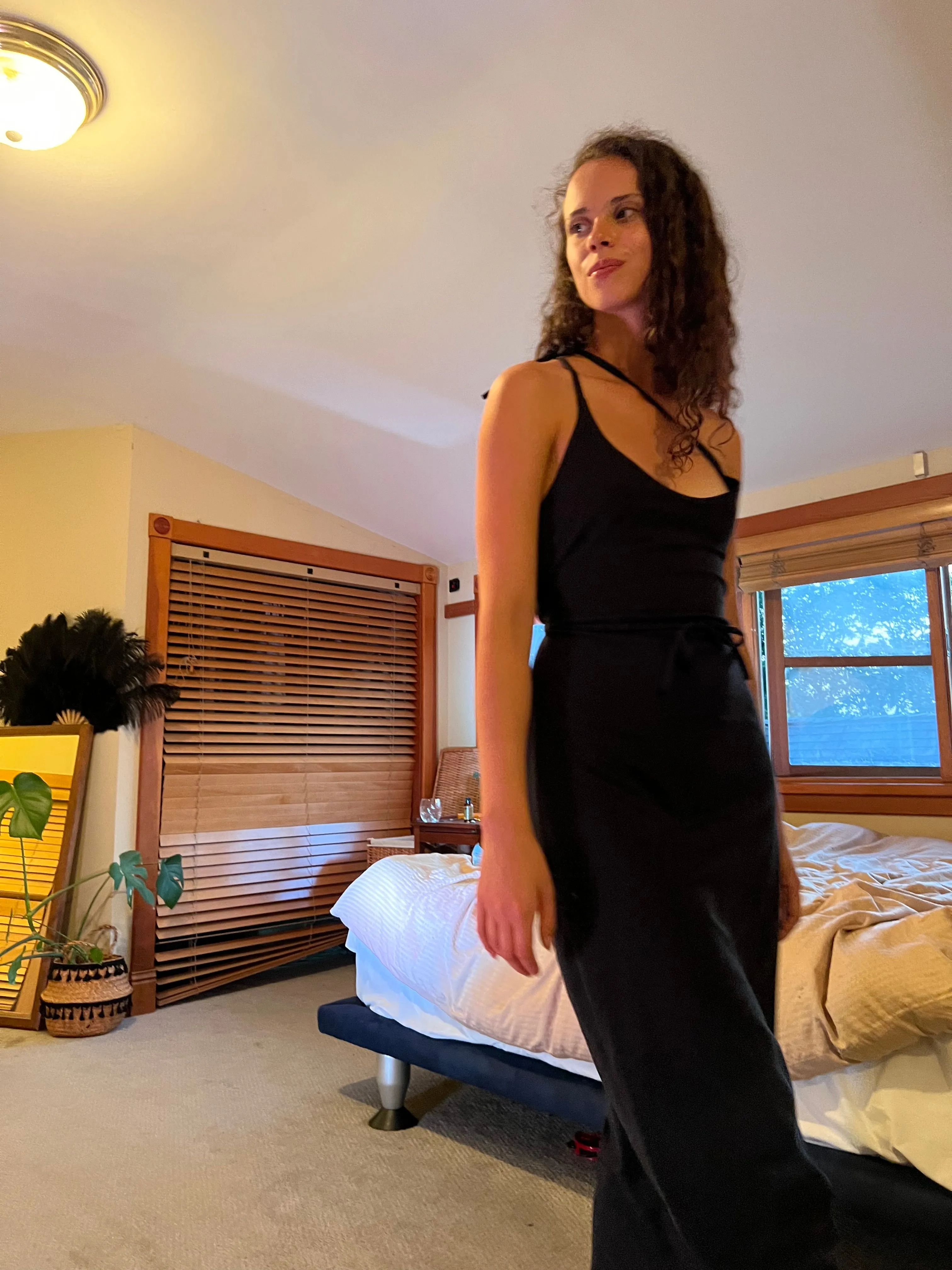 Dark Fem Hemp dress