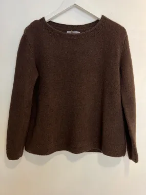 English Weather Peat Guernsey Sweater