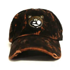 Entree LS Teddy Logo Vintage Bleach Distressed Dad Hat