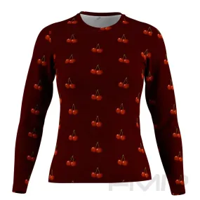 FMR Women's Cherry Long Sleeve T-Shirt