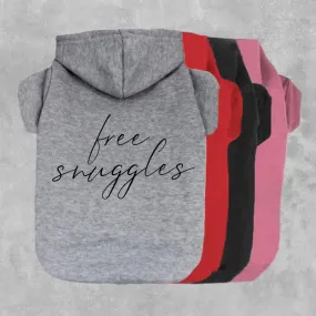 Free Snuggles Pet Hoodie