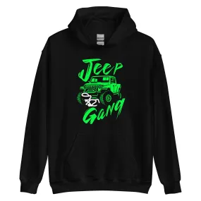 Green Jeep Gang Unisex Hoodie