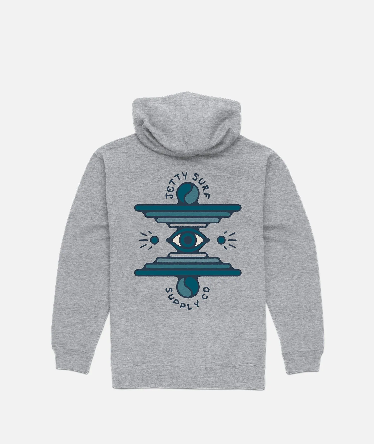 Grom Visions Hoodie - Heather Grey