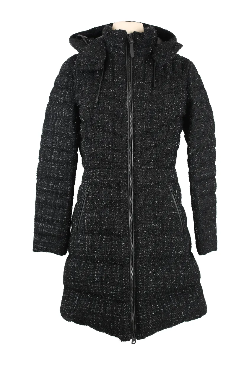 Lara Tweed Down Parka