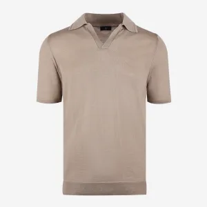 Lewis James Knitted Polo Shirt