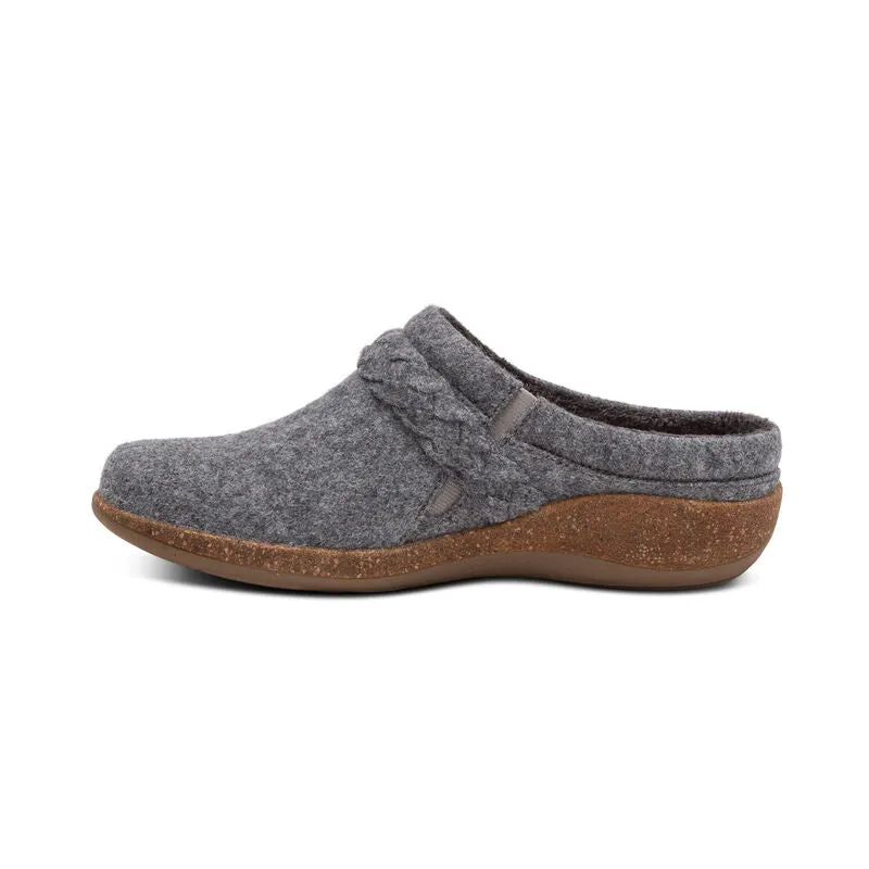 Libby Women's Lined Clog - Grey Wool