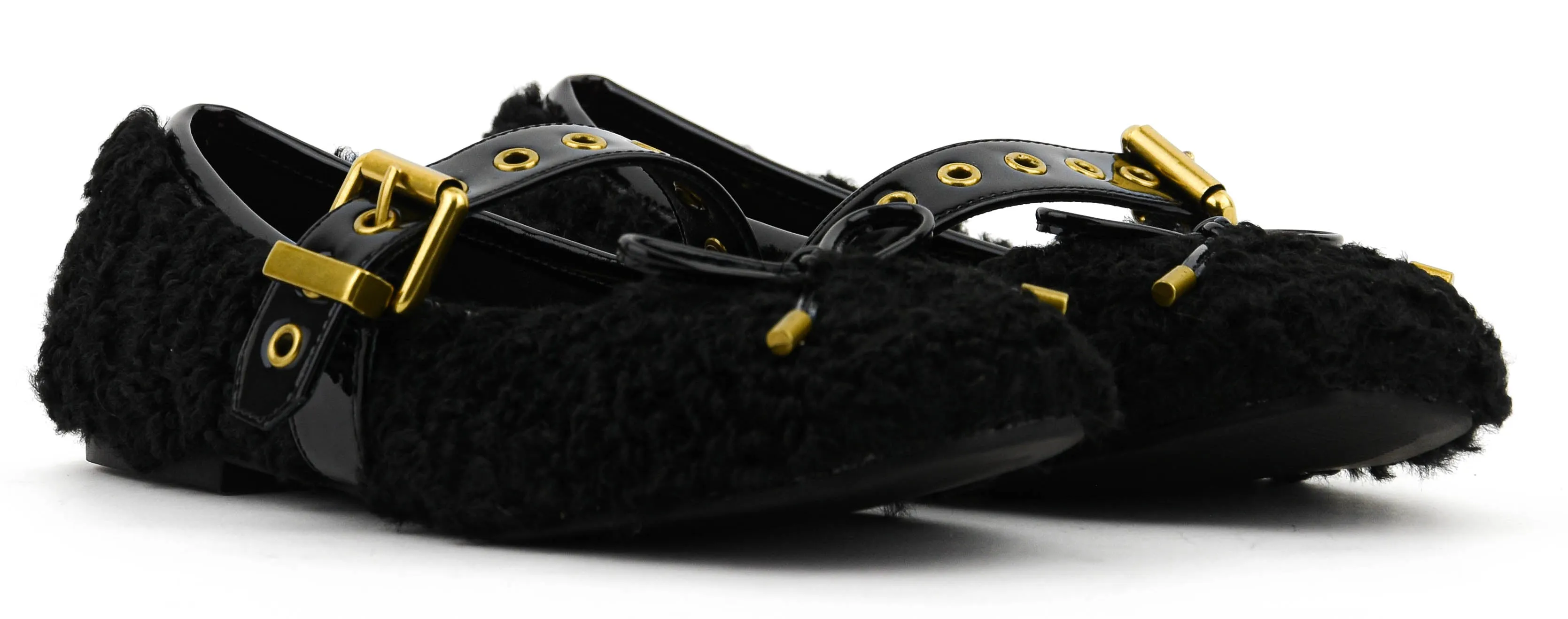 LOAFER TEDDY BALLERINA BLACK