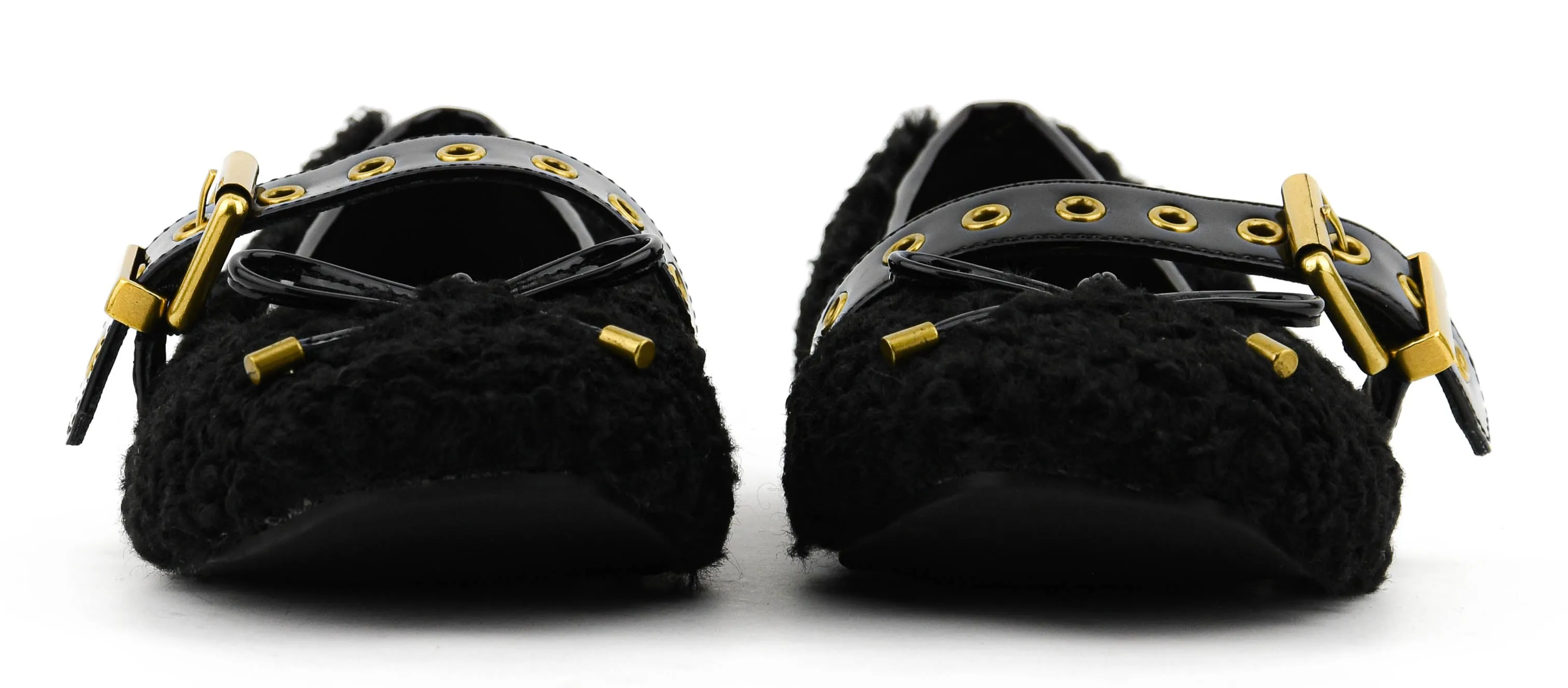 LOAFER TEDDY BALLERINA BLACK