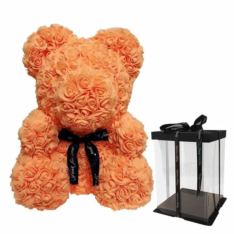 Luxury Rose Teddy Bear