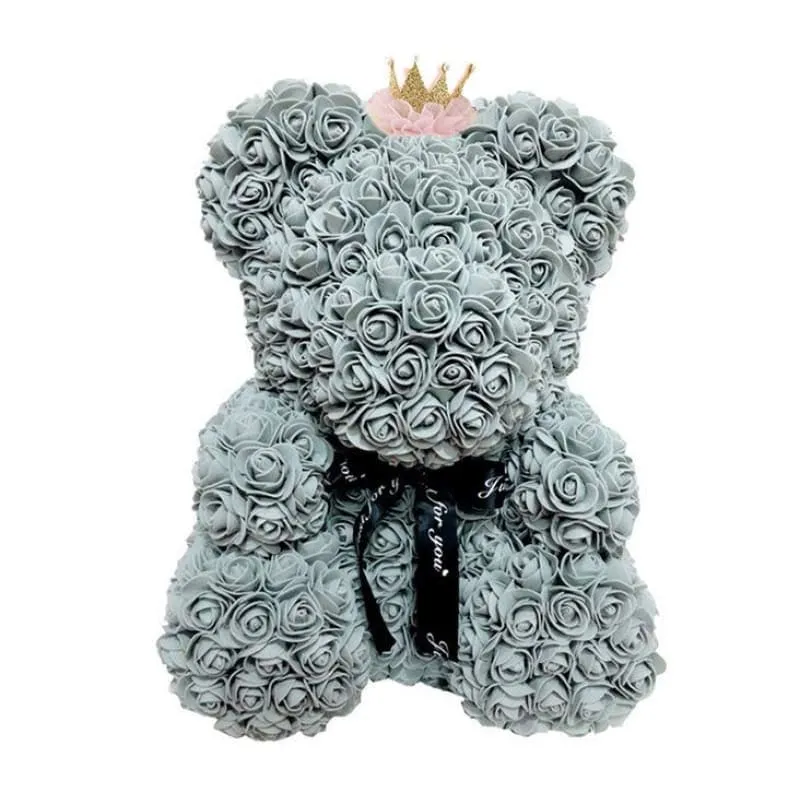 Luxury Rose Teddy Bear