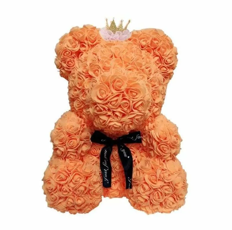 Luxury Rose Teddy Bear