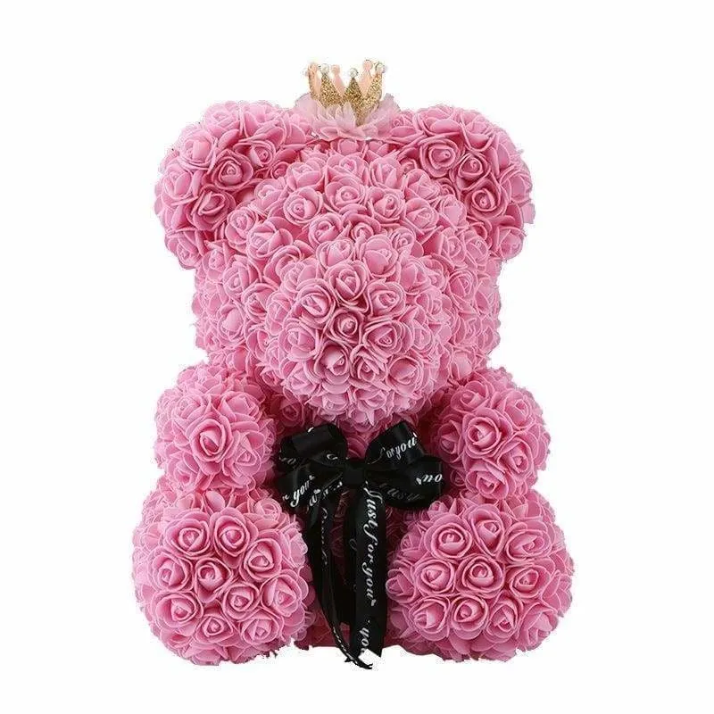 Luxury Rose Teddy Bear