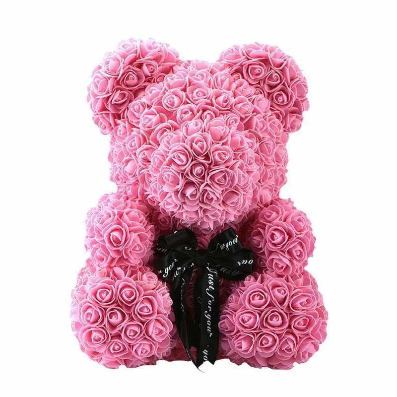 Luxury Rose Teddy Bear