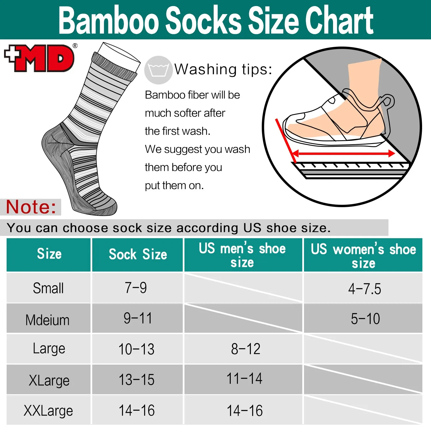 MD 6 Pairs Bamboo Cute Argyle Colourful Dress Socks