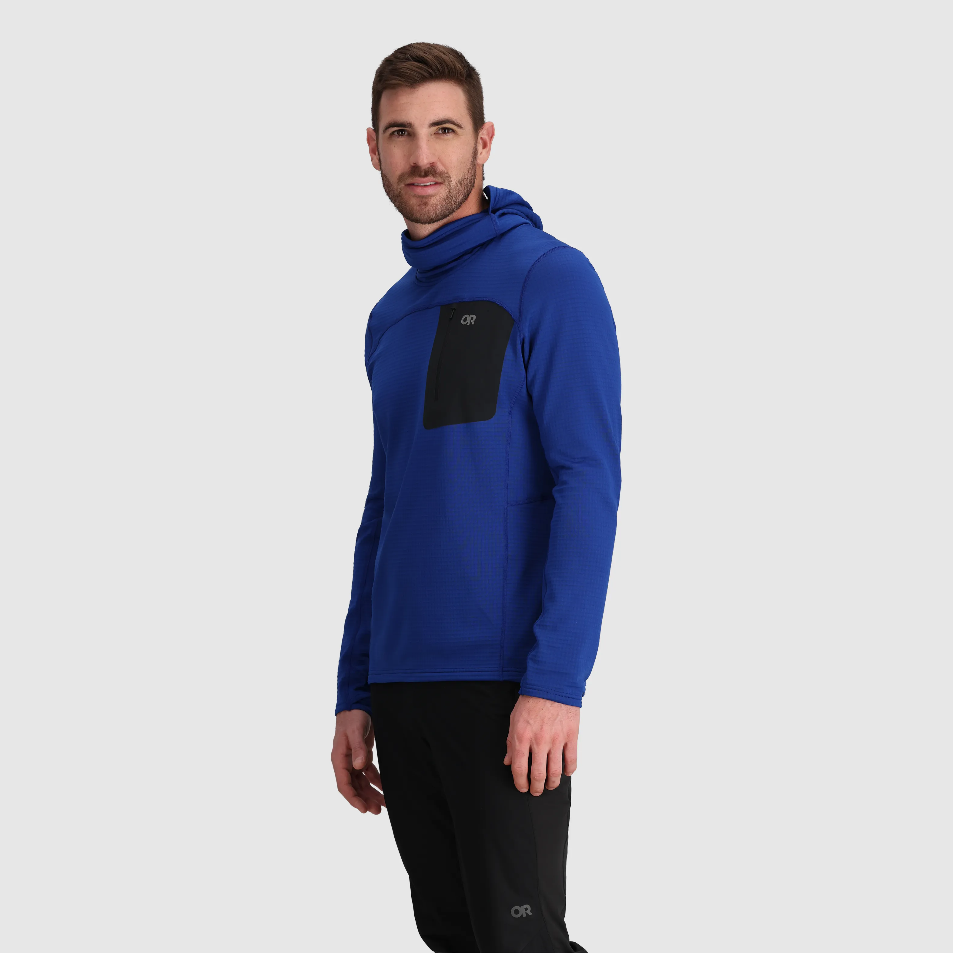 Men's Vigor Grid Fleece Pullover Hoodie