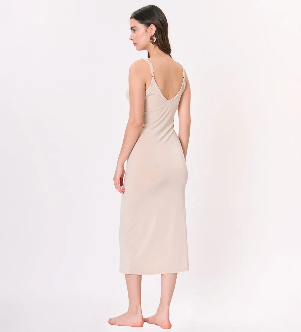 Mila Nude Slip Dress