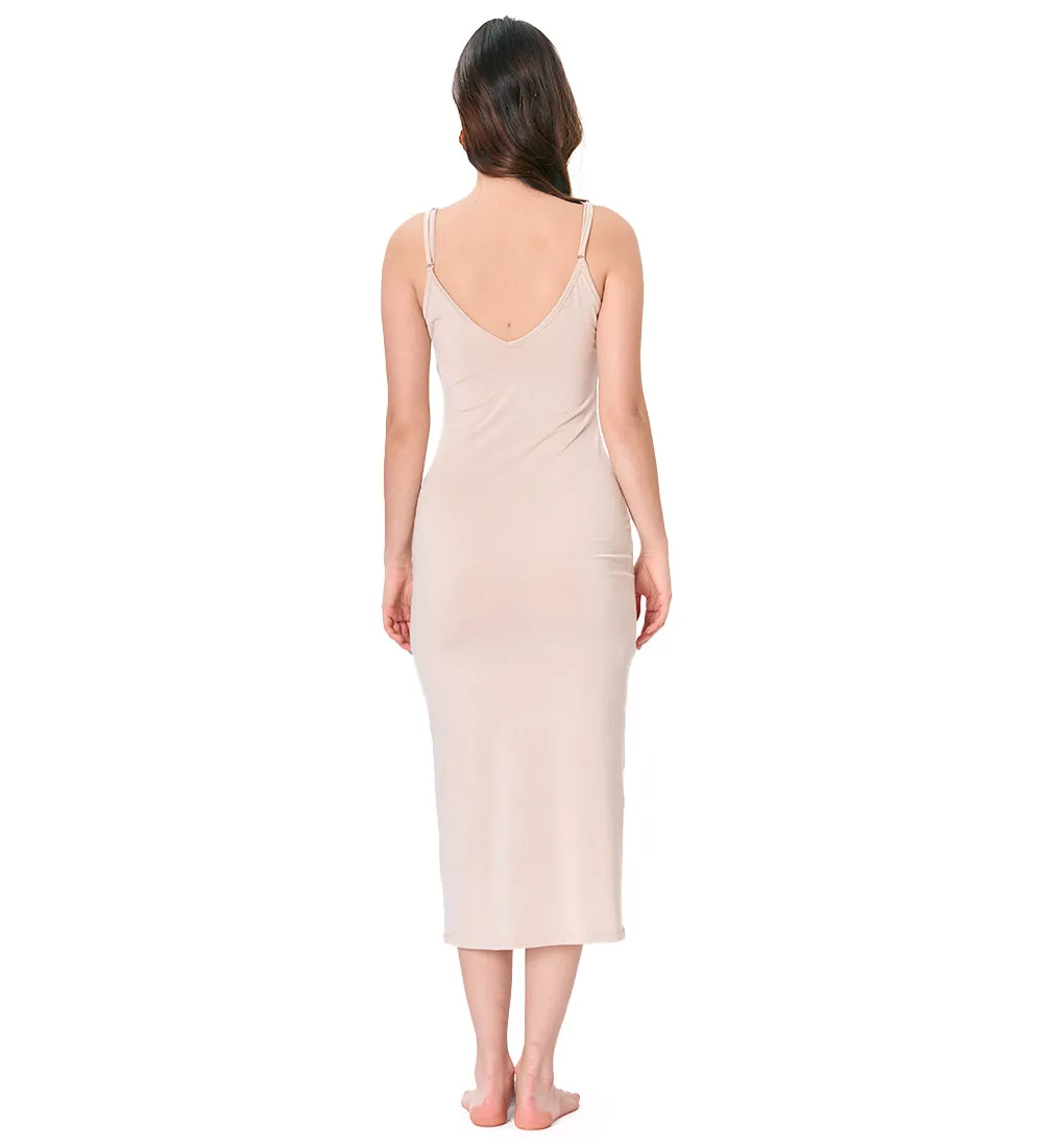 Mila Nude Slip Dress