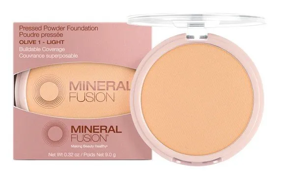 Mineral Fusion Pressed Base Olive 1 0.32 oz Powder