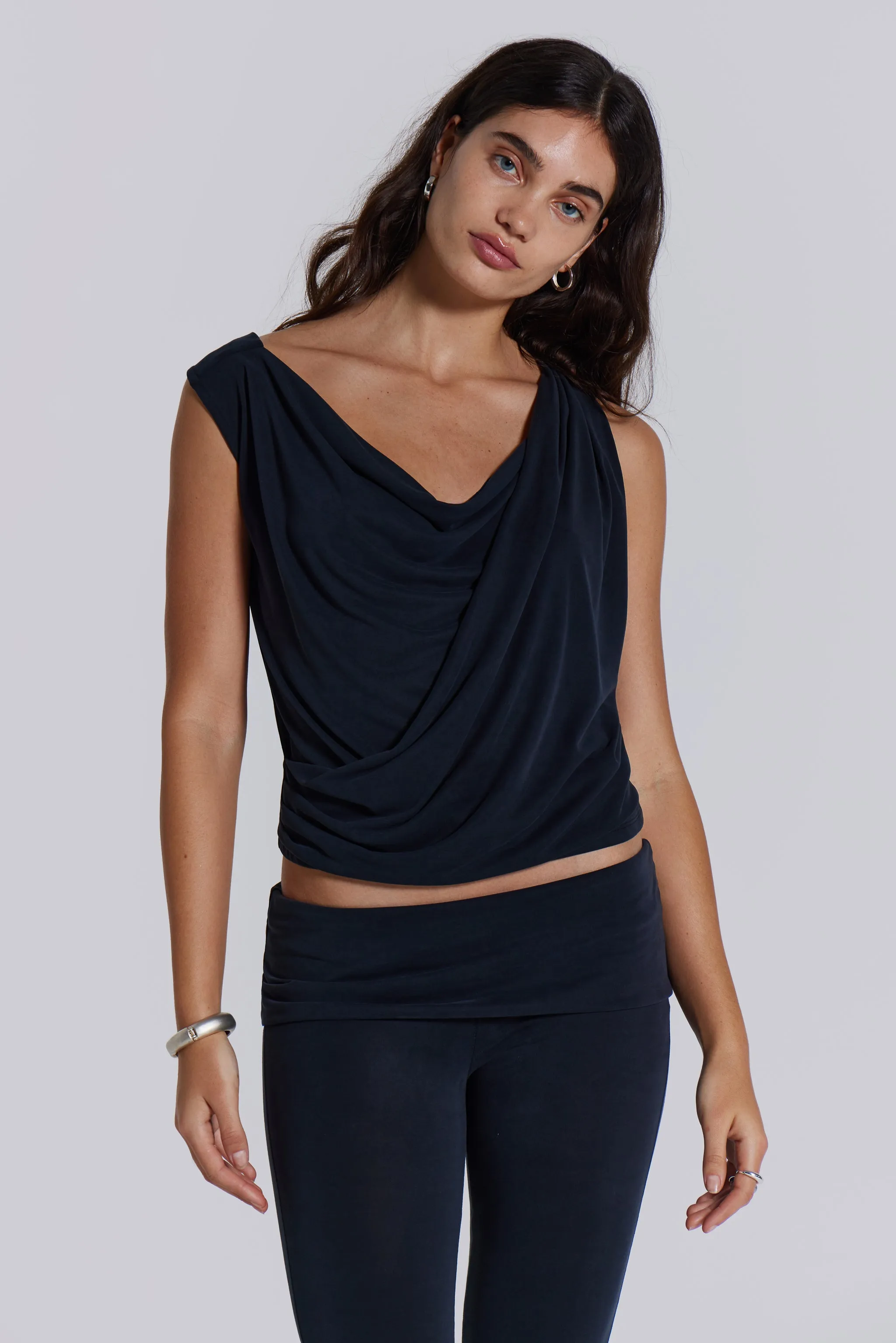 Mira Soft Touch Drape Top