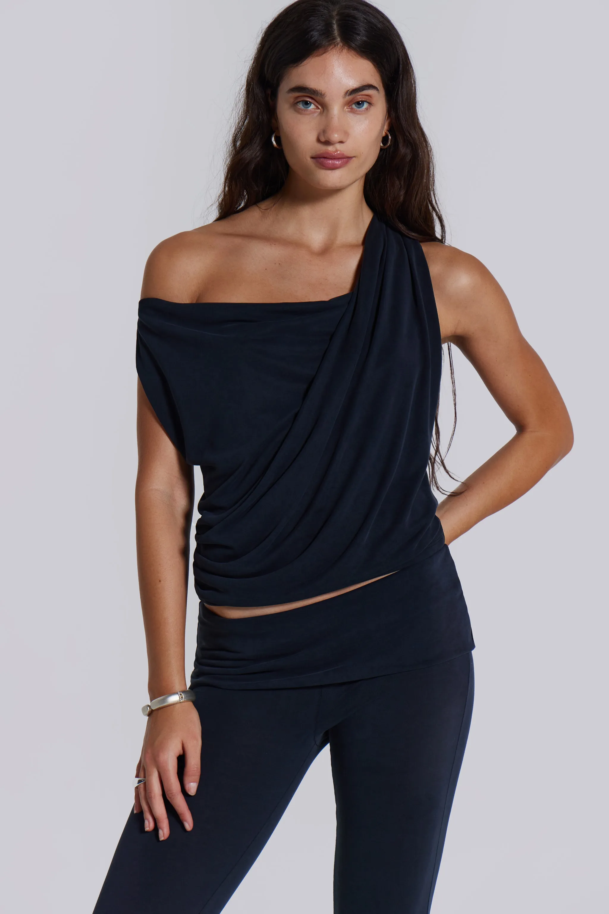 Mira Soft Touch Drape Top