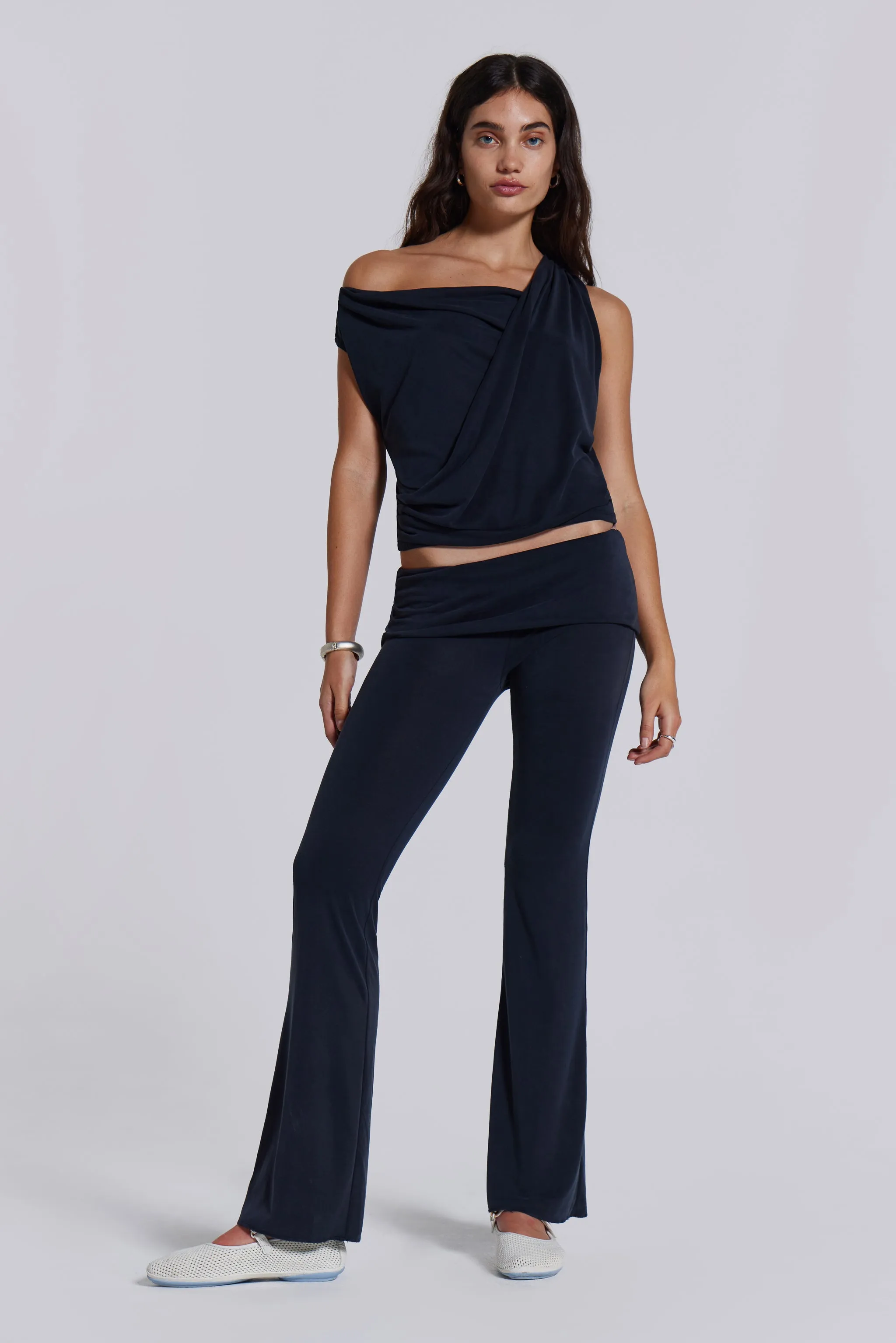 Mira Soft Touch Drape Top