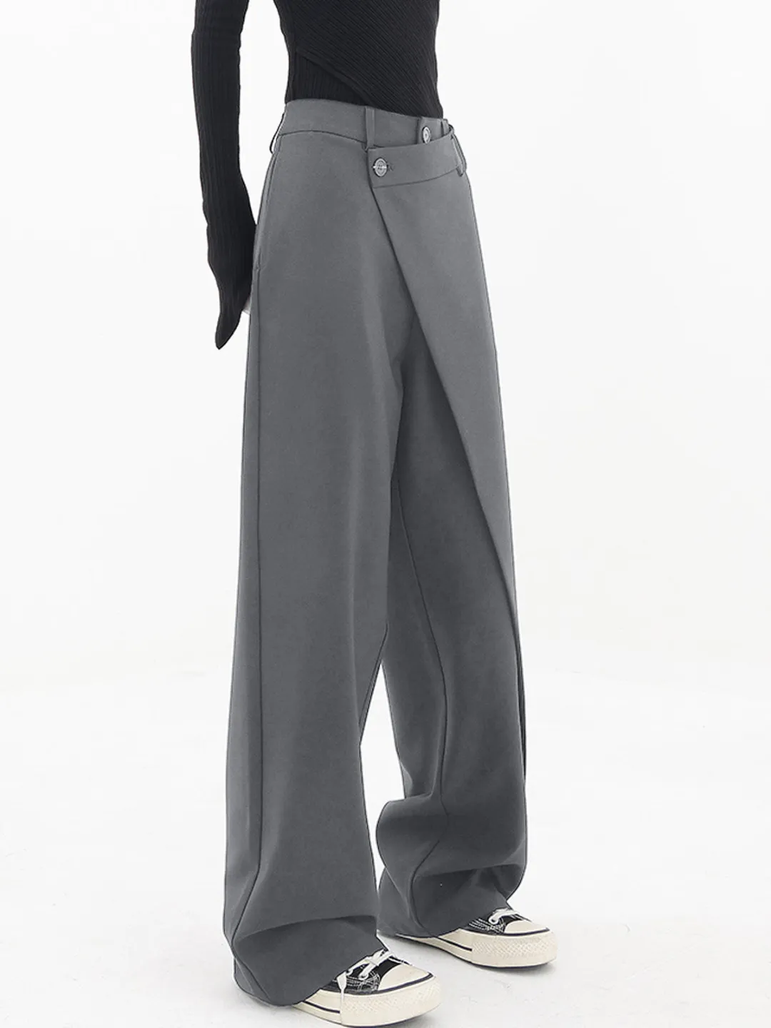 MIRIAM® | Asymmetric Baggy Pants