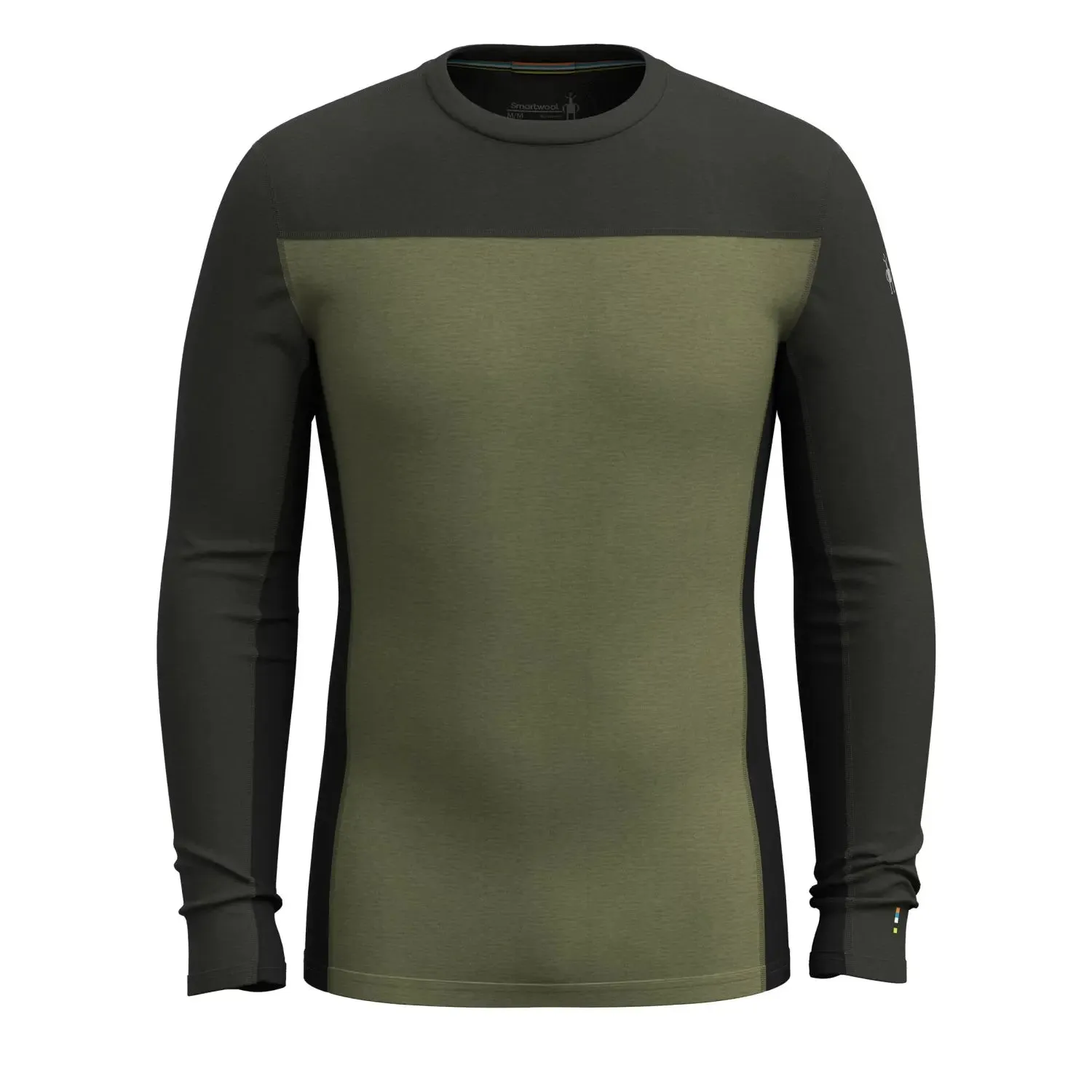 M's Classic Thermal Merino Base Layer Colorblock Crew